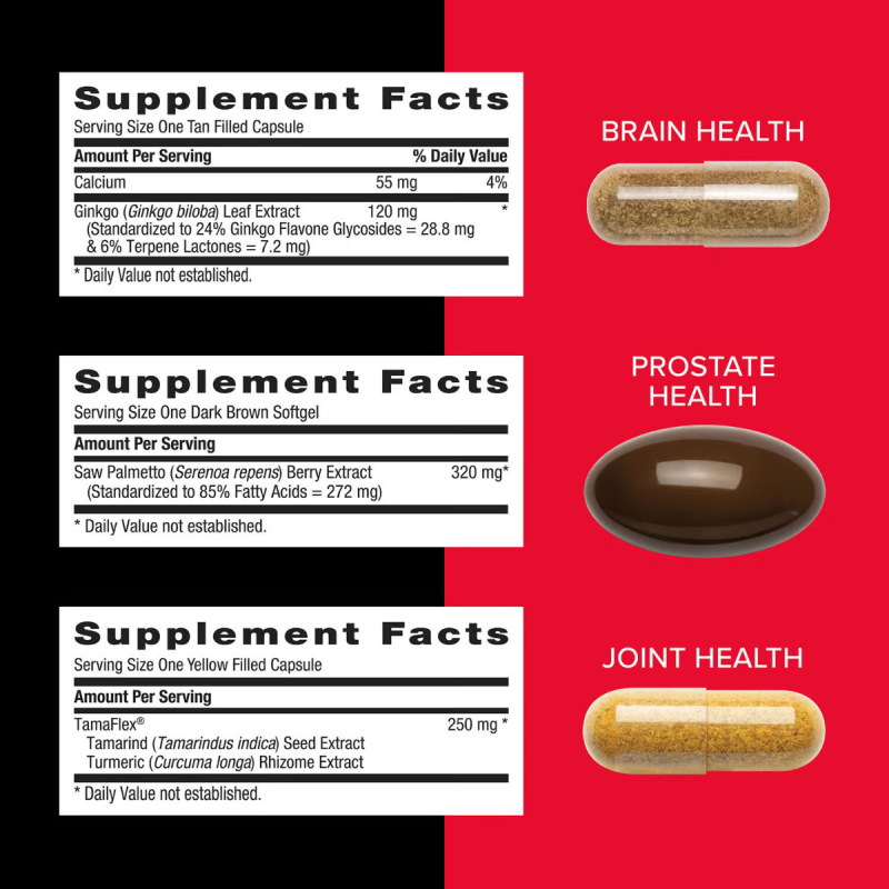 Mega men complex de multivitamine pentru barbati, pentru intregul organism (30 pachetele), GNC Live Well
