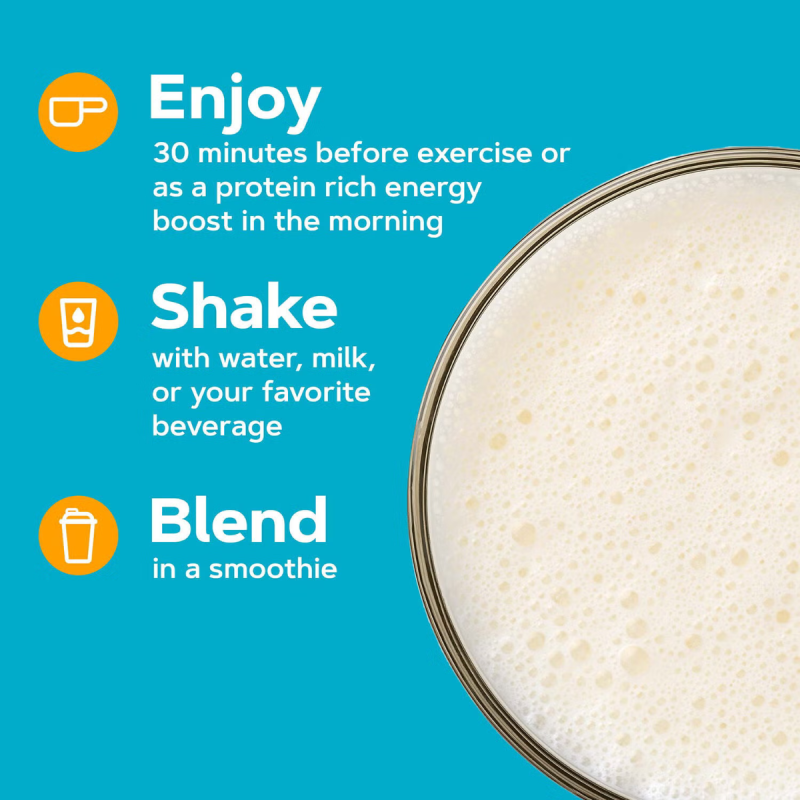 Total lean shake proteic cu aroma de vanilie (739.2 g)