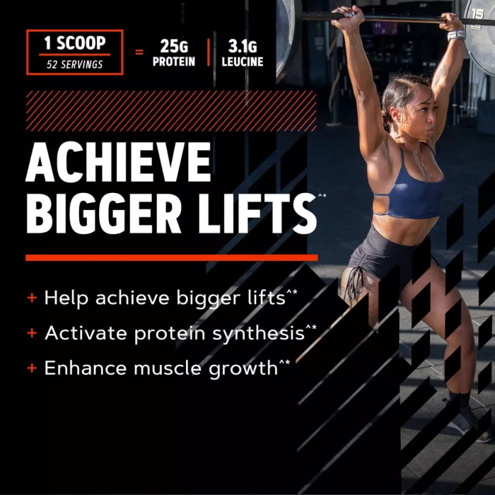 Gnc Amp New Wheybolic, Proteina Din Zer, Studiata Clinic, Cu Aroma De Biscuiti Cu Crema, 1656,5 G