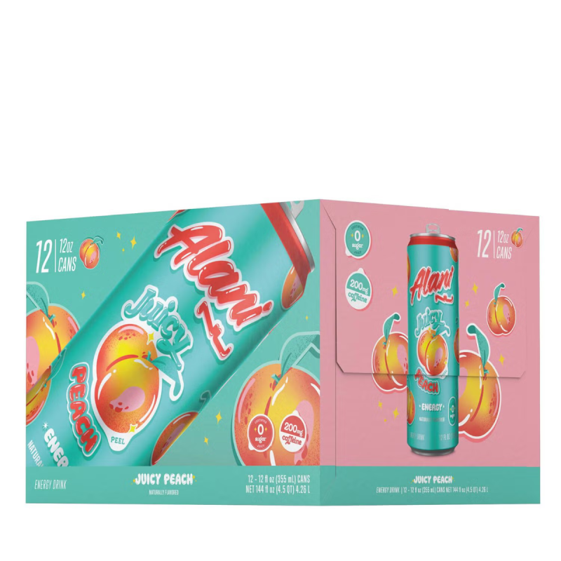 Alani Nu Energy, Energizant Cu Aroma De Piersica, 355 Ml