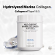Codeage Wild-caught Marine Hydrolyzed Collagen Peptides Powder Type I And Iii, Colagen Marin Din Pesti Salbatici Tip I Si Iii, 450 G