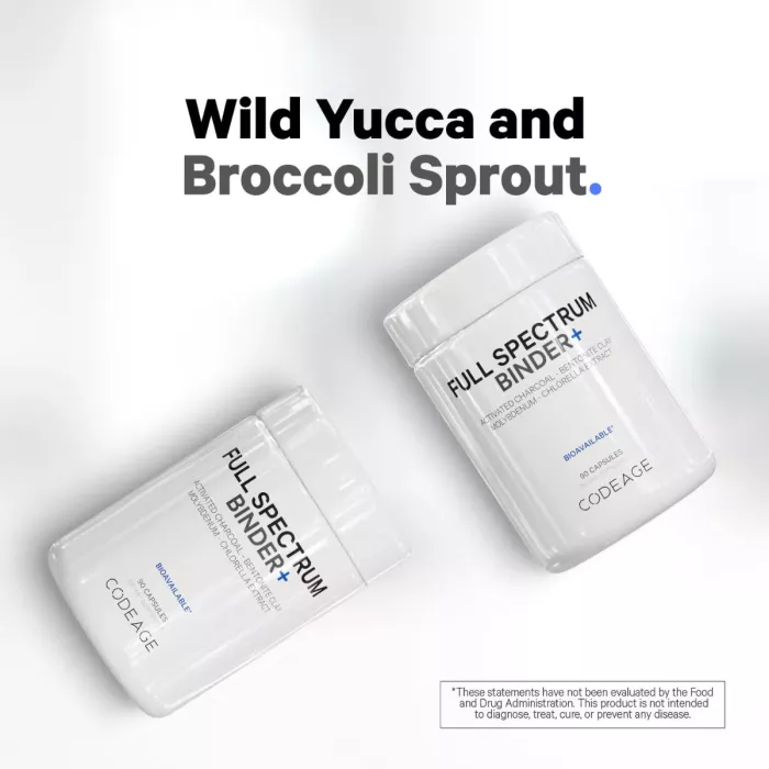 Codeage Universal Binder + Full Spectrum, Formula Pentru Eliminarea Toxinelor Si Sustinerea Microbiomului, 90 Cps Codeage Universal Binder + Full Spectrum, Formula Pentru Eliminarea Toxinelor Si Sustinerea Microbiomului, 90 Cps