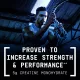 Gnc Beyond Raw Creatine Monophate, Formula Inovatoare Cu Creatina Monofosfat, Cu Aroma De Zmeura Albastra, 282 G