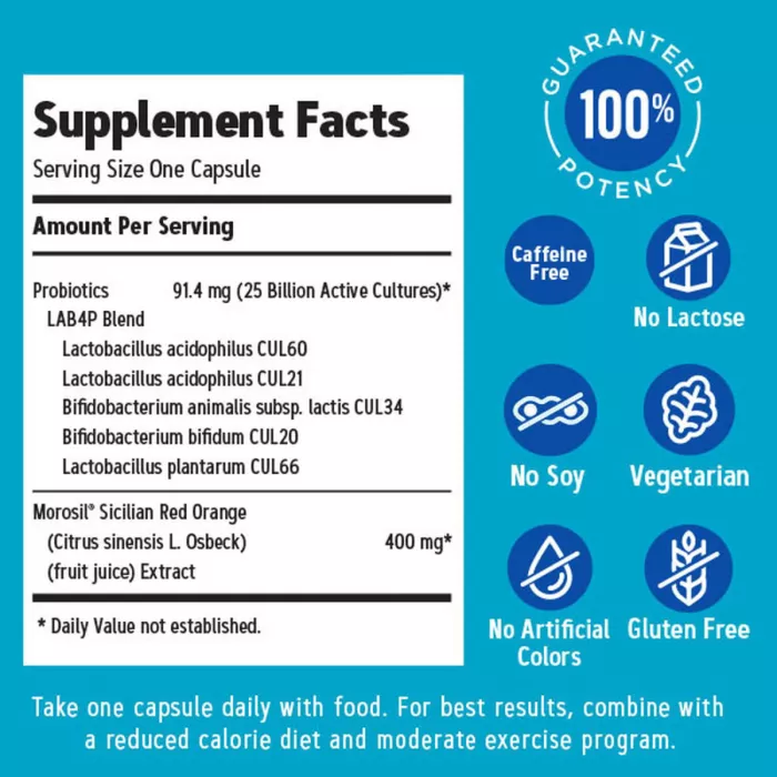 Gnc Total Lean Weight Loss Probiotic, Probiotic Lab4 Studiat Clinic, 25 Miliarde Ufc Culturi Vii Pentru Controlul Greutatii, 30 Cps Gnc Total Lean Weight Loss Probiotic, Probiotic Lab4 Studiat Clinic, 25 Miliarde Ufc Culturi Vii Pentru Controlul Greutatii, 30 Cps