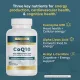 Nature's Lab Coq10 + Alpha Lipoic Acid + Acetyl L-carnitine Hcl, Formula Complexa Pentru Sustinerea Sanatatii Cardiovasculare, Functiei Cognitive Si Productiei Naturale De Energie, 60 Cps