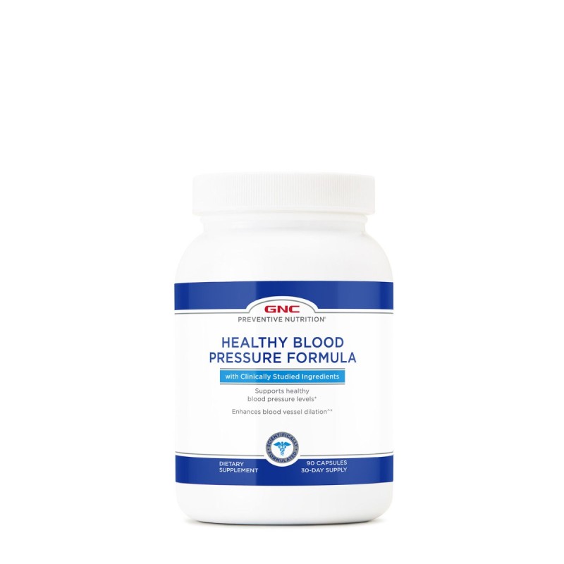 Preventive nutrition healthy formula pentru reglarea tensiunii arteriale (90 cps), GNC Live Well