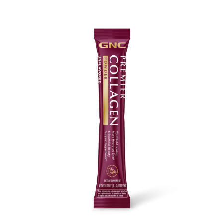 Gnc Premier Collagen Powder, Formula Premium De Peptide De Colagen Hidrolizat Fara Aroma, 1 Plic, 10.01 G