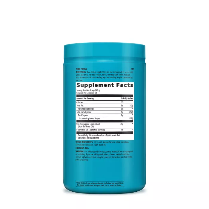 Total Lean Cla + Carnitine, Acidul Linoleic Conjugat Si Carnitina, Cu Aroma De Serbet De Fructe De Padure, 372 G Total Lean Cla + Carnitine, Acidul Linoleic Conjugat Si Carnitina, Cu Aroma De Serbet De Fructe De Padure, 372 G