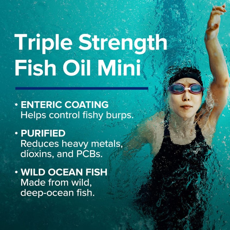 Triple strength ulei de peste (120 cps), GNC Live Well