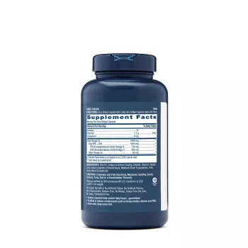 Gnc Triple Strength Fish Oil, Ulei De Peste 1000 Mg Omega 3 Epa Si Dha, 120 Cps