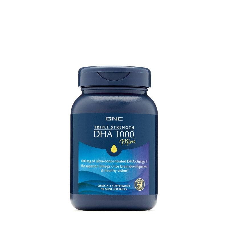 Acizii grasi DHA omega-3 mini (90 cps), GNC Live Well