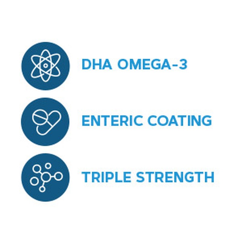 Acizii grasi DHA omega-3 mini (90 cps), GNC Live Well