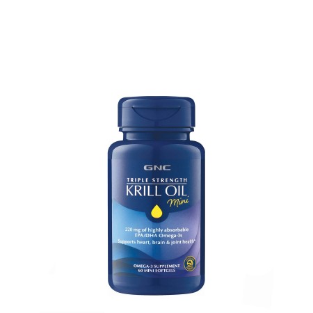 Triple strength ulei de krill (60 Cps), GNC Live Well
