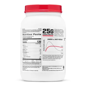 Gnc Pro Performance 100% Casein, Cazeina, Cu Aroma De Ciocolata, Testata Antidoping, 980g