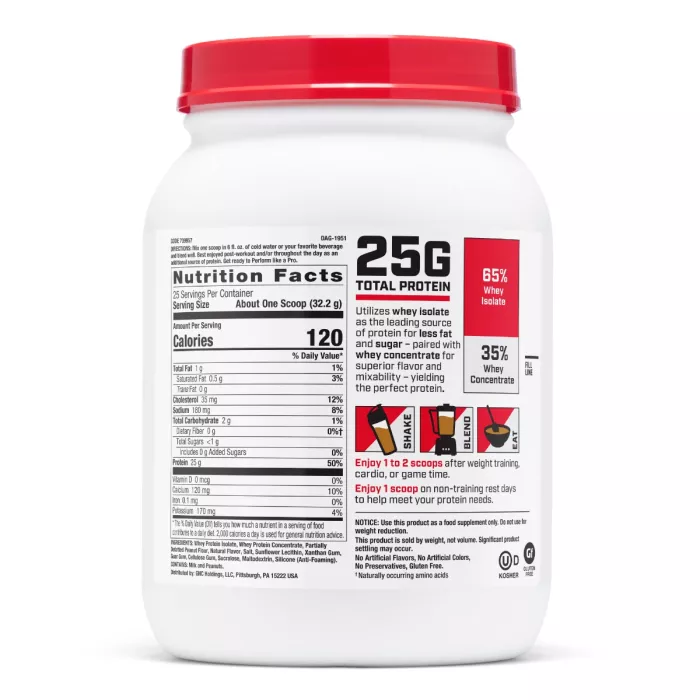 Gnc Pro Performance 100% Proteina Din Zer Cu Aroma De Unt De Arahide, 805 G