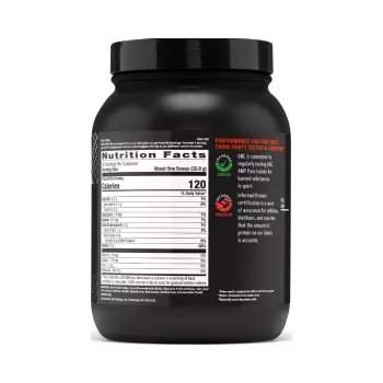 Gnc Amp Pure Isolate, Proteina Izolata Din Zer Cu Aroma De Inghetata De Ciocolata, 721.6 G
