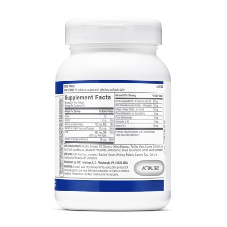 Preventive nutrition memorall, formula pentru sanatatea creierului si imbunatatirea memoriei (60 Cps), GNC Live Well