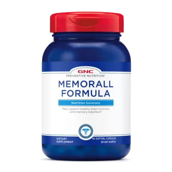 Gnc Preventive Nutrition Memorall, Formula Pentru Sanatatea Creierului Si Imbunatatirea Memoriei, 60 Cps Gnc Preventive Nutrition Memorall, Formula Pentru Sanatatea Creierului Si Imbunatatirea Memoriei, 60 Cps
