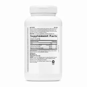 Gnc Coral Calcium, Calciu Coral, 180 Cps