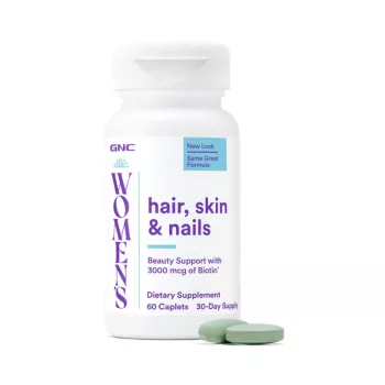 Gnc Women's Hair, Skin & Nails Formula, Formula Pentru Par, Piele Si Unghii, 60 Tb