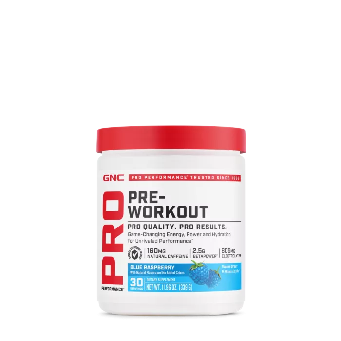 Gnc Pro Performance Pre-workout - Blue Raspberry Flavor, Pre-workout, Cu Aroma De Blue Raspberry, 339g Gnc Pro Performance Pre-workout - Blue Raspberry Flavor, Pre-workout, Cu Aroma De Blue Raspberry, 339g