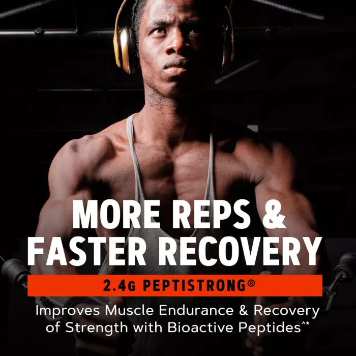 Gnc Amp Creabolic, Formula Premium De Creatina Monohidrata, Hmb, Peptistrong Pentru Forta Si Masa Musculara, Cu Aroma De Fructe Tropicale, 408 G