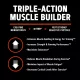 Gnc Amp Creabolic, Formula Premium De Creatina Monohidrata, Hmb, Peptistrong Pentru Forta Si Masa Musculara, Cu Aroma De Fructe Tropicale, 408 G