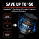 Gnc Amp Creabolic, Formula Premium De Creatina Monohidrata, Hmb, Peptistrong Pentru Forta Si Masa Musculara, Cu Aroma De Fructe Tropicale, 408 G