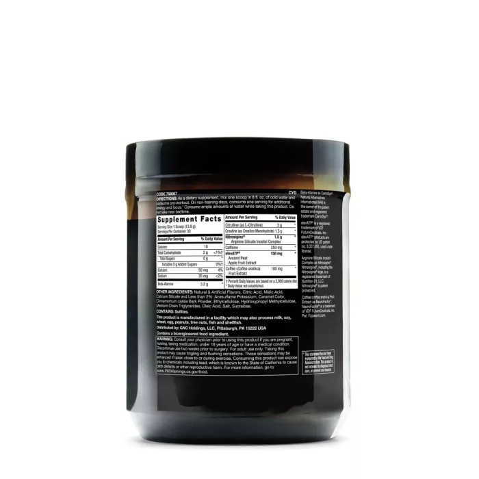 Gnc Beyond Raw Lit, Formula Pre-workout, Cu Aroma De Spiced Cider , 414 G Gnc Beyond Raw Lit, Formula Pre-workout, Cu Aroma De Spiced Cider , 414 G
