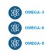 Triple strength omega complex, acizi grasi Omega-3-6-9 pentru sustinerea sanatatii cardiovasculare, cognitive si articulare (90 Cps), GNC Live Well