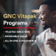 Complex de multivitamine pentru barbati, energie si metabolism (30 pliculete), GNC Live Well