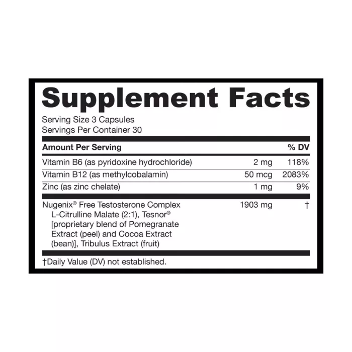 Nugenix T-boost, Formula Avansata Pentru Cresterea Nivelului De Testosterone, 90 Cps Nugenix T-boost, Formula Avansata Pentru Cresterea Nivelului De Testosterone, 90 Cps