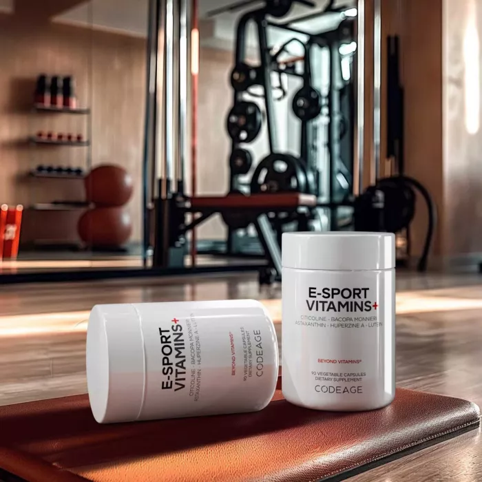 Codeage E-sport Vitamins+, Formula Pentru Energie Si Acuitate Mentala In Gaming, 90cps