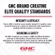 Gnc Amp Creabolic, Formula Premium De Creatina Monohidrata, Hmb, Peptistrong Pentru Forta Si Masa Musculara, Fara Aroma, 332 G