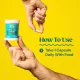 Gnc Gut Health Healthy Aging Probiotic For Adult Over 50, Probiotic Studiat Clinic, 55 Miliarde Ufc Culturi Vii, Pentru Digestie, Microbiom Si Longevitate, Destinat Adultilor Peste 50 De Ani, 30 Cps