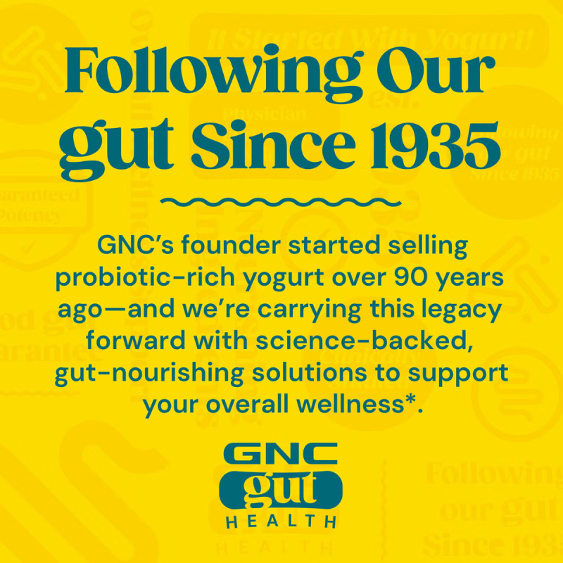 Gnc Gut Health Women’s Probiotic, Probiotic Lab4 Studiat Clinic, 30 Miliarde Ufc Culturi Vii Cu Merisor Si Lactoferrin, 30 Cps