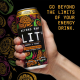 Gnc Beyond Raw Lit V2 On-the-go Pre-workout Passion Orange Guava, Bautura Pre-workout Rtd, 473 Ml