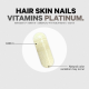 Codeage Hair Skin Nails Vitamins Platinum, Vitamine Pentru Par, Piele Si Unghii, 60 Cps