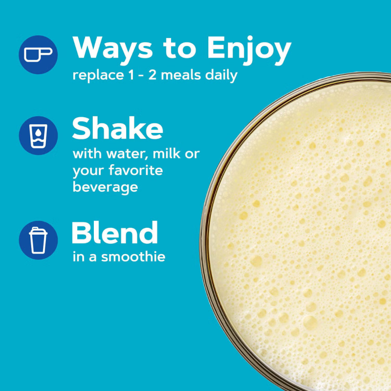 Gnc Total Lean Lean Shake 25, Shake Proteic, Cu Aroma De Banana, 832 G
