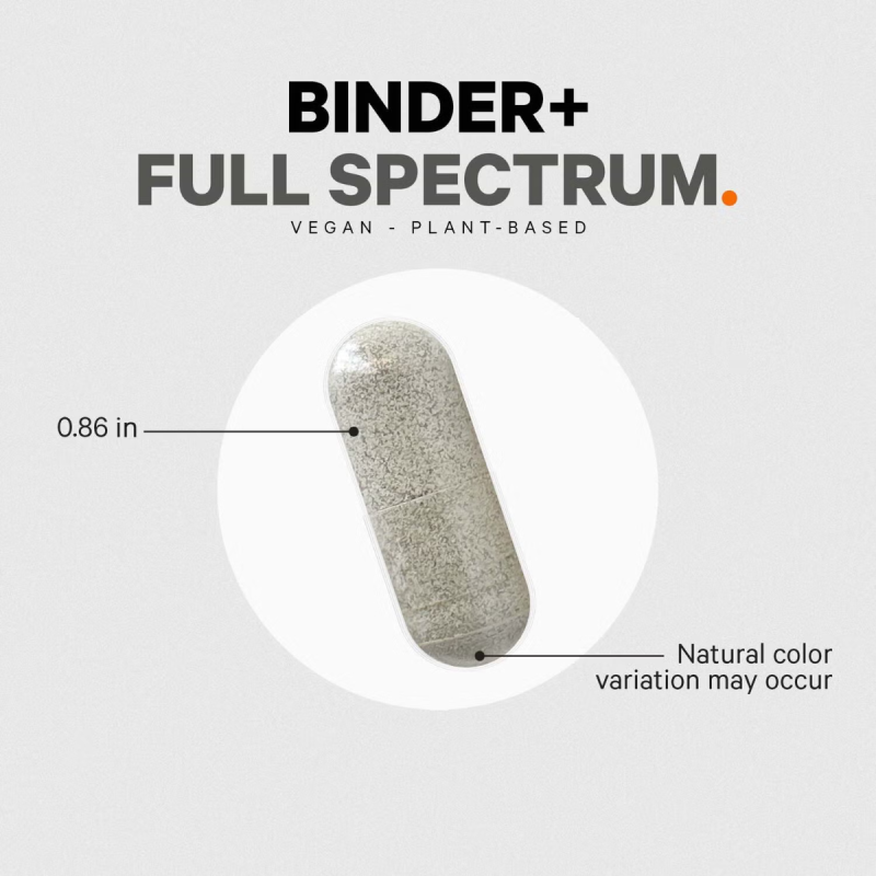Codeage Universal Binder + Full Spectrum, Formula Pentru Eliminarea Toxinelor Si Sustinerea Microbiomului, 90 Cps
