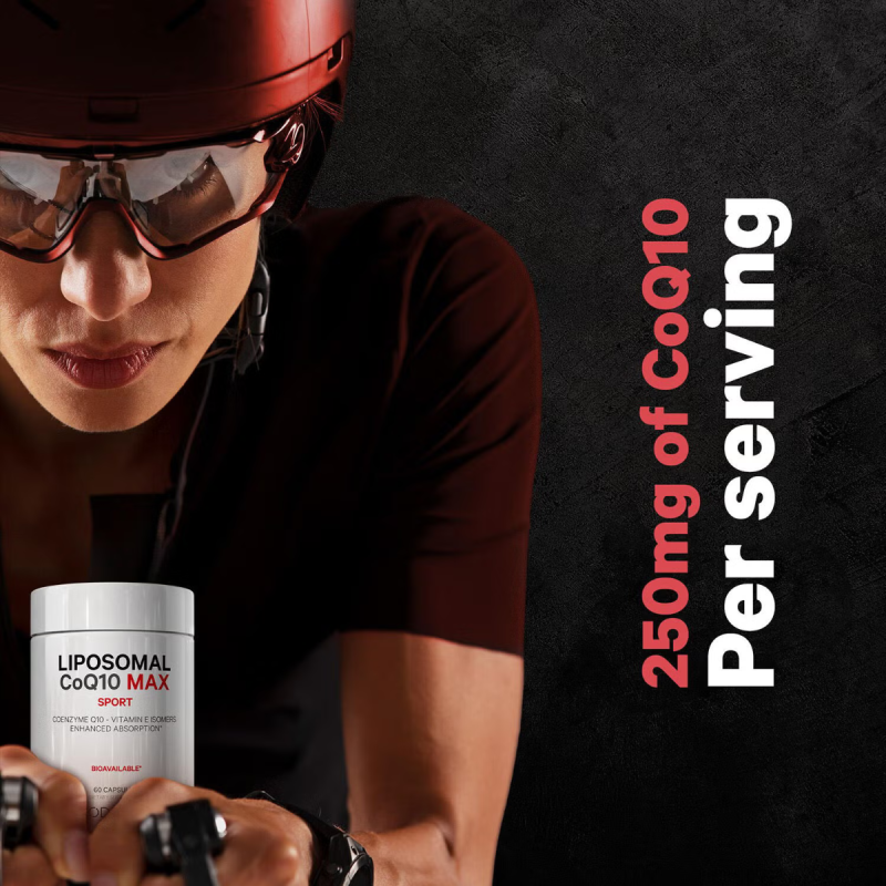 Codeage Liposomal Coq10 Max, Coenzima Q-10 Lipozomala, 60 Cps