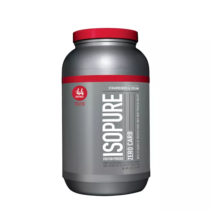 Isopure Zero Carb Proteina Cu Aroma De Crema De Capsuni, 1360 G Isopure Zero Carb Proteina Cu Aroma De Crema De Capsuni, 1360 G