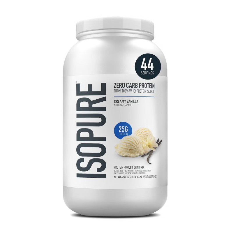 Proteina izolata din zer fara carbohidrati cu aroma de vanilie (1360 g), GNC Live Well
