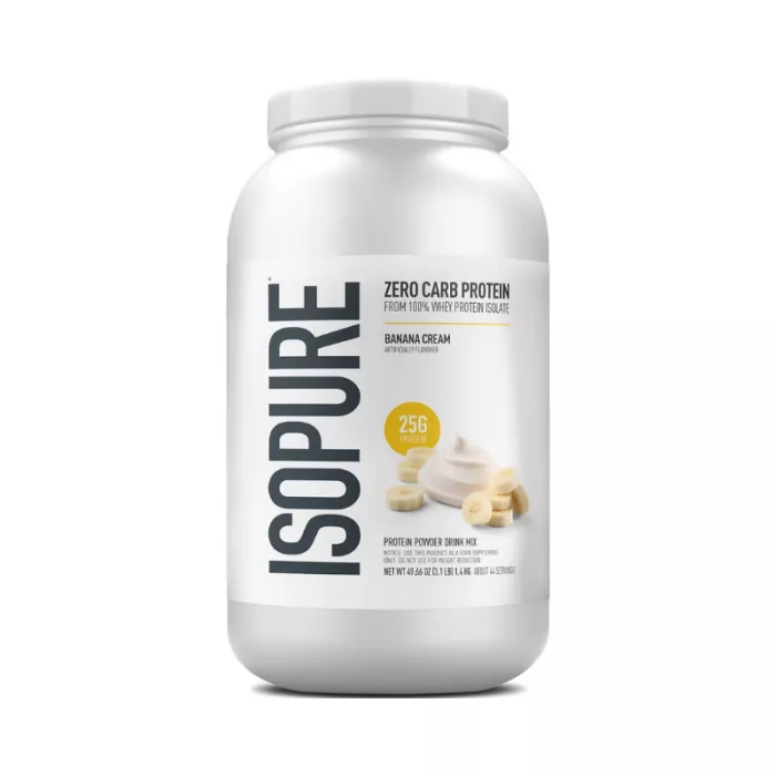 Isopure Zero Carb, Proteina Cu Aroma De Crema De Banane, 1400 G