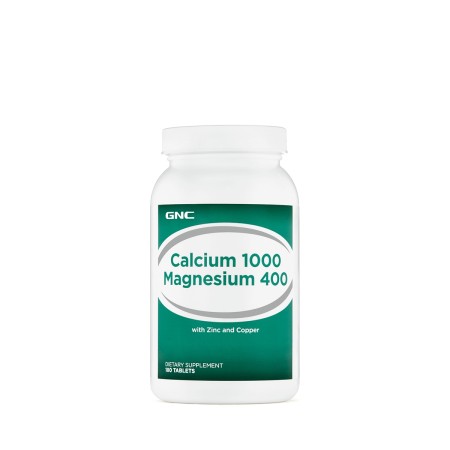 Calciu 1000 mg, magneziu 400 mg (180 tb), GNC Live Well