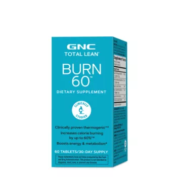 Gnc Total Lean Burn 60, Formula Termogenica Pentru Stimularea Metabolismului, 60 Tb