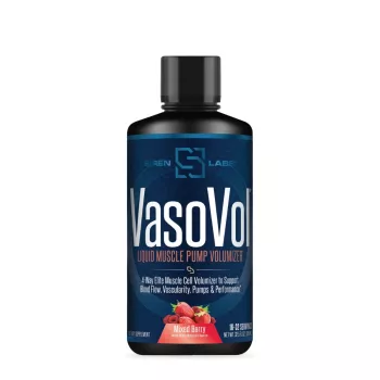 Sirenlabs Vaso Vol, Formula Avansata Pentru Pompare Musculara Si Performanta Cu Aroma De Fructe De Padure, 960 Ml