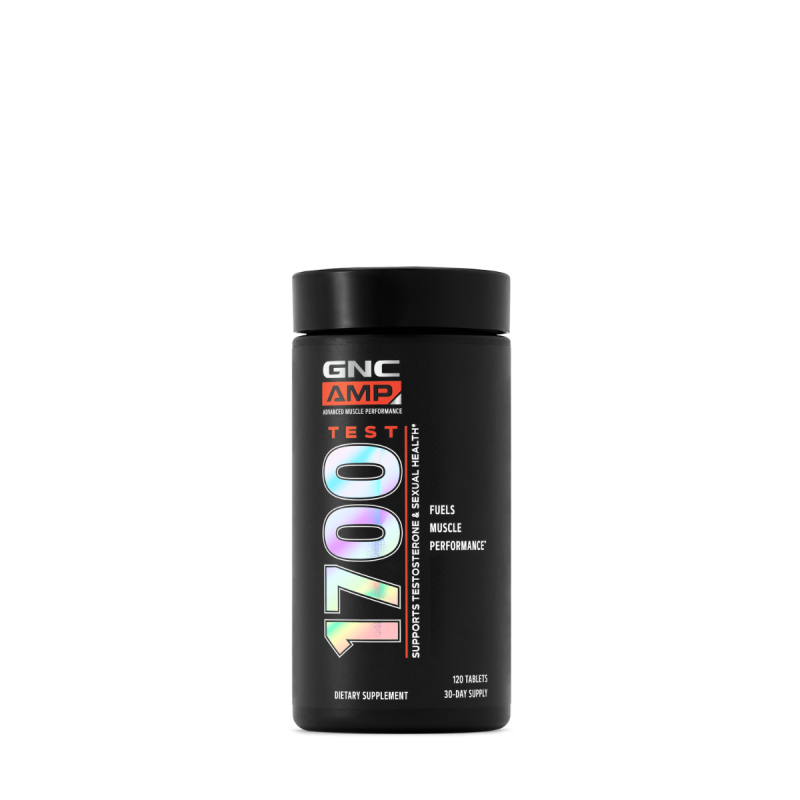 Amp test 1700, suport pentru sanatatea sexuala si stimularea testosteronului (120 tb), GNC Live Well
