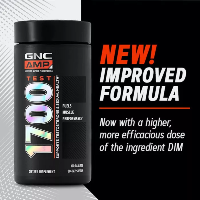 Gnc Amp Test 1700, Suport Pentru Sanatatea Sexuala Si Stimularea Testosteronului,120 Tb Gnc Amp Test 1700, Suport Pentru Sanatatea Sexuala Si Stimularea Testosteronului,120 Tb