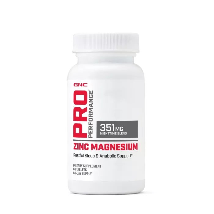 Gnc Pro Performance Zinc Magnesium, Complex De Zinc, Magneziu Si Aminoacizi, 60 Tb Gnc Pro Performance Zinc Magnesium, Complex De Zinc, Magneziu Si Aminoacizi, 60 Tb